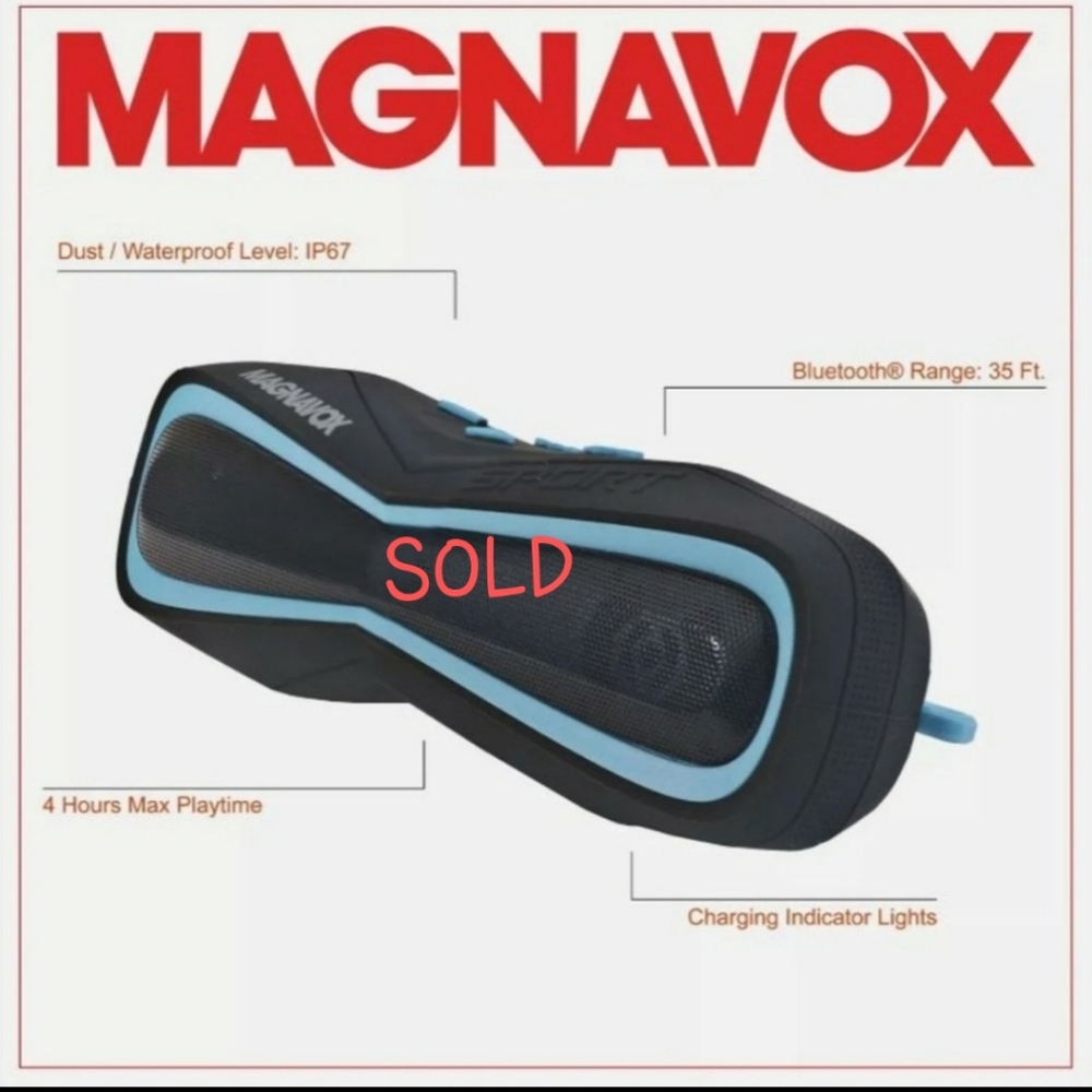Magnavox Outdoor Waterproof Speaker
